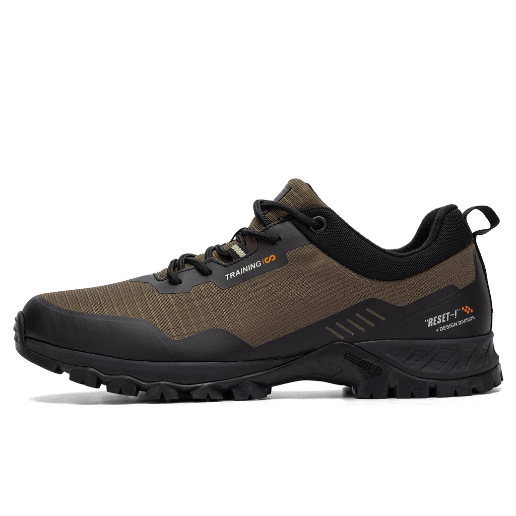 Baasploa Men Non-Slip Sneakers Wear-Resistant Hiking Shoes Men Anti Splash Water Outdoor Sneakers Male Comfort Walking Shoes