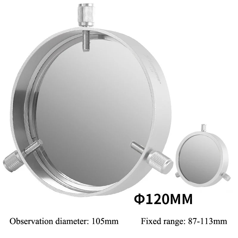 Solar Filter Film for 47-243mm Telescope Objective Lens Safely Observe the Sun