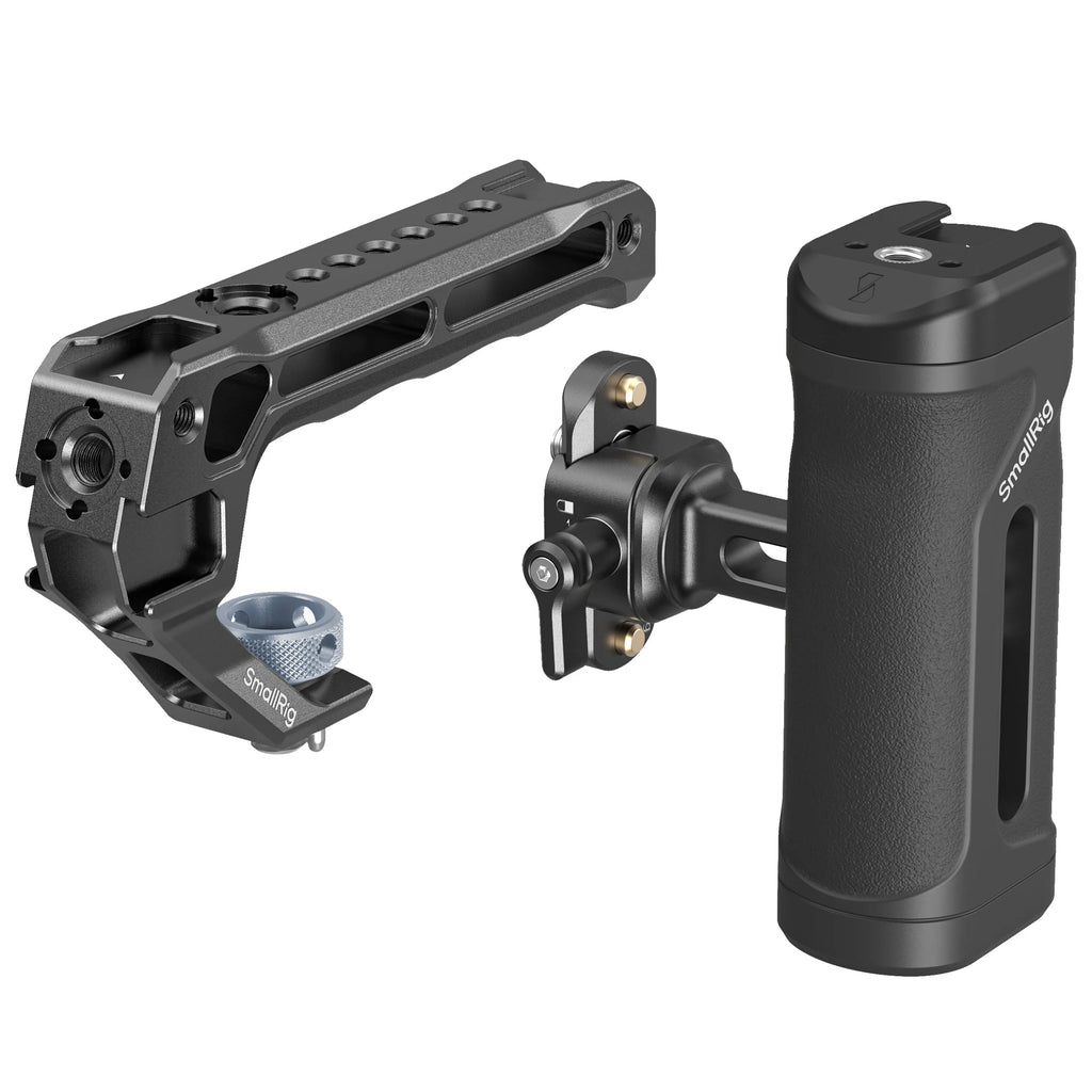 SmallRig mini Side Handle with NATO Clamp for Camera Cages Can Mount Magic Arms, Mics, Monitor Mounts, Lights 5947
