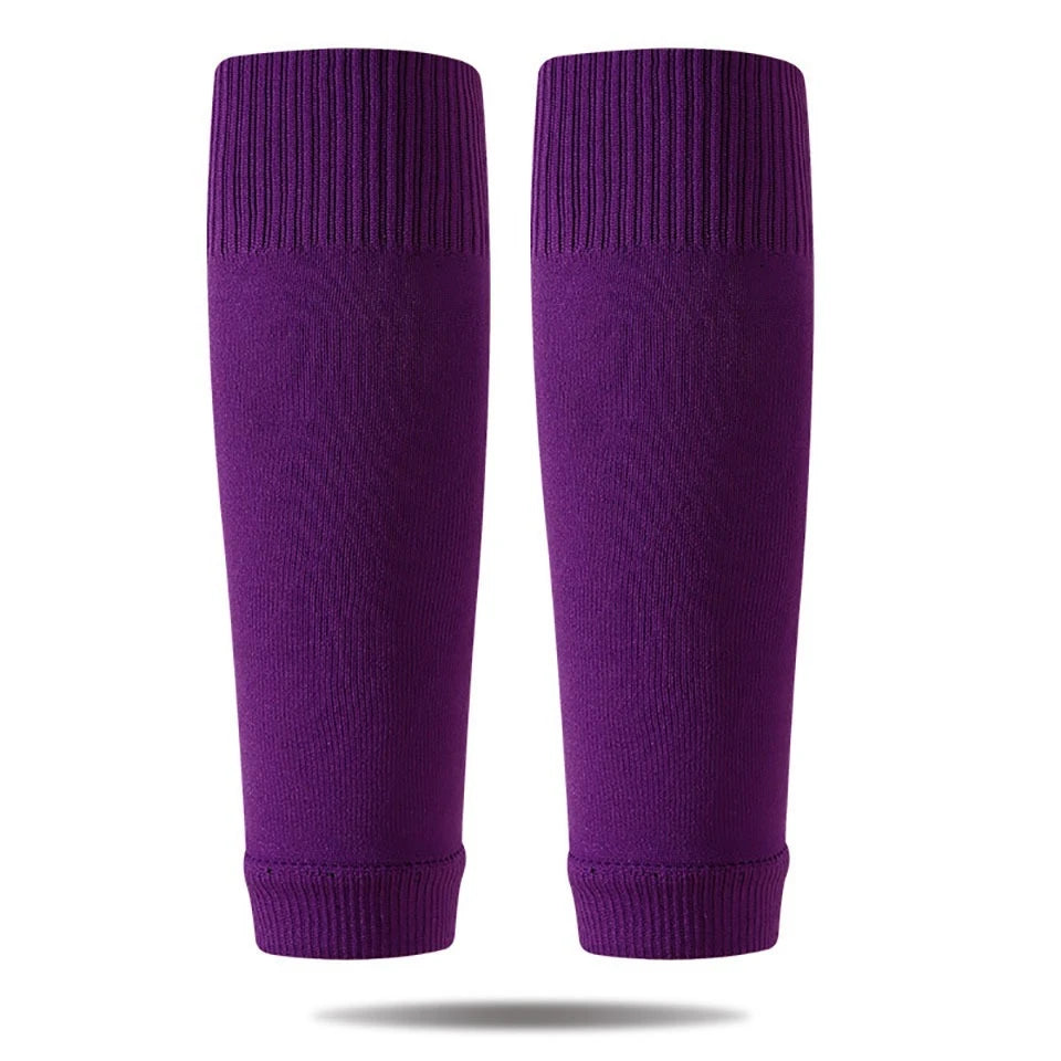Loogdeel 1Pair Professional Soccer Socks Running Football Basketball Leg Guard Board Covers Breathable Calf Compression Sleeves