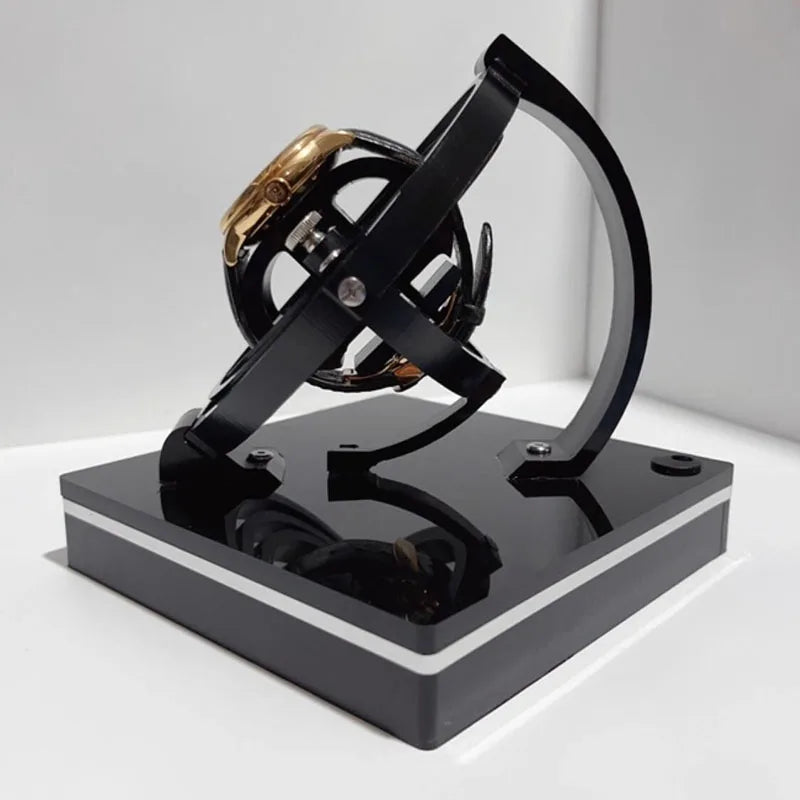 Automatic Watch Winder for Mechanical Watches Rotation Box with Quiet Operation And Low Magnetic Interference
