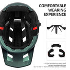 BATFOX Men's Bicycle Helmet BMX Off-road Downhill Lightweight Safety 3/4 Helmet Cap Summer Motorcycle Enduro Helmet CE/EN1078