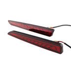 Car Rear Bumper Light for Toyota Raize 2019 2020 2021 2022 Dynamic Turn Signal LED Brake Warning Lamp Reflector 12V Accessories