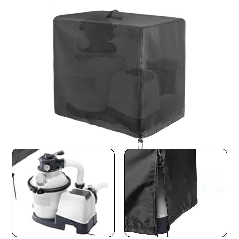 1pc Waterproof Sand Filter Cover For Krystal Clear Pool Pump 55x50x62cm Hot Tubs Parts 420D Oxford Cloth Sand Filter Cover