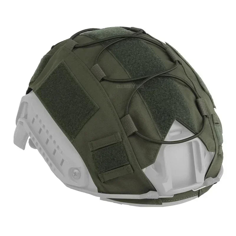 FAST Tactical Helmet Cover Lightweight Outdoor Hunting Shooting Wargame Helmets Cloth Camouflage Paintball Helmet Cover
