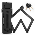 Bicycle High-security Folding Lock 100CM Bicycle Lock Thickened Thickened Anti-shear Bicycle Lock Rotatable Lock Head Bike Lock