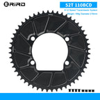 RIRO 110 BCD bike Chainring 46T 48T 50T 52T 54T 56T 58T Road Bicycle Chainwheel 9/10/11/12S for SHIMANO R7000 R8000 R9100