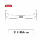 NEXT race face matte carbon handlebar +glossy sticker UD carbon road handlebar drop 127mm reach 104mm 31.8*400/420/440mm