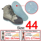 Fishing Shoes, Outdoor Fly Fishing Boots, Felt or Rubber Sole Sea River Reef Rock Fishing Boots, Hunting Fishing Waders Boots