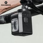 ROCKBROS Bike Light 1600LM Cut-off Line Bicycle Headlight With Remote Control Digital Display IPX6 Smart Cycling Headlamp