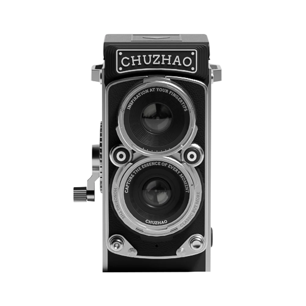 CHUZHAO Retro Mini Digital Camera  Autofocus 12MP, Portable Vlogging Camera with 1080P FHD Video, Perfect Ideal Gift
