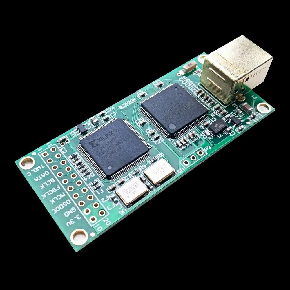 Nvarcher Italy Amanero Combo384  USB IIS digital interface C3391 Upgrade crystal oscillator supports DSD512 32bits/384khz
