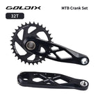 GOLDIX MTB Crankset BSA 24mm 165mm 170mm 175mm Direct Mount R-SPEC Trail Hollow Bike Crank Spindle DH AM XC for Shimano SRAM