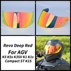 For AGV K5 K5S K5-S K3SV K1 K1S Compact ST Motorcycle Helmet Visor Lens Shield Glasses Full face Pin Accesorios Para Moto Casque