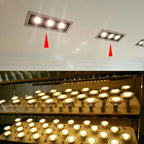 Dimmable LED AR111 Lamp 10W GU10 G53 Base Substitute Halogen Lamps 15W LED Downlight ES111 Bulbs COB Spotlight 85-265V/DC12V