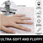 Super Absorbent Bath Mat Memory Foam Carpet Non-slip Bathroom Rug Bathtub Side Floor Rugs Shower Room Doormat Toilet Footpad