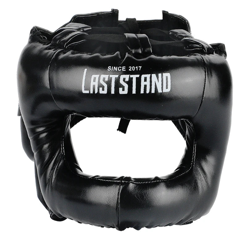 Boxing Helmet Sanda Training Head Protector Guard Boxing Muay Headgear Thai Helmet Kickboxing Head Gear Protective GYM Equipment