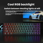 K61 USB Mini Mechanical Gaming Wired Keyboard Hot-Swappable Mechanical Keyboard Detachable Cable