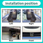 AHD 1080P 360° panoramic car camera kit 12V for Android car radio bird view
