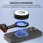 Flymile Magnetic Quick Release Mount Metal Bracket Phone Teleprompter Base for Insta360 Ace pro 2 Accessories Video Shooting