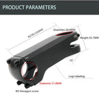 RIRO Bicycle Stem 80mm 90mm 100mm Road MTB Bike Table 31.8mm Aluminum Alloy Handlebar Power Lightweight Mountain Bike Bridge