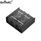 Professional DI 2 channel Audio DI Box Passive DIRECT BOX Low Noise Guitar Bass DI 1 Channel Audio Converter caja directa activa