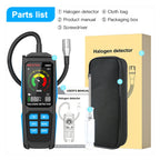 Air Conditioning Leak Detector Refrigerant Halogen Tester Meter HFC HCFC CFC PFC HFO R22 R32 R134A Combustible Gas Detector