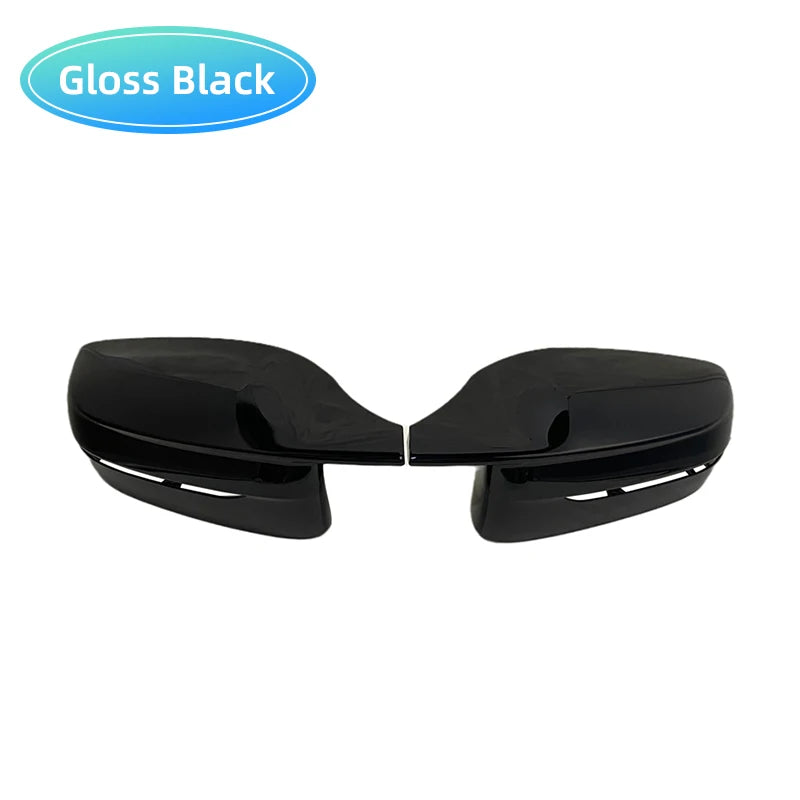 G30 G38 Bright Black Side Wing Rearview Mirror cover caps For BMW 2 3 4 5 7 Series G20 G21 G28 G22 G11 G12 G42 M4 style LHD RHD
