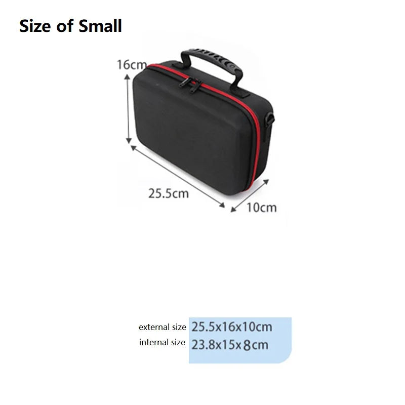 Protective Hard drive carry Case Bag With Customizable Foam Lightweight Shell storage Case for Electronics equipment  Cameras