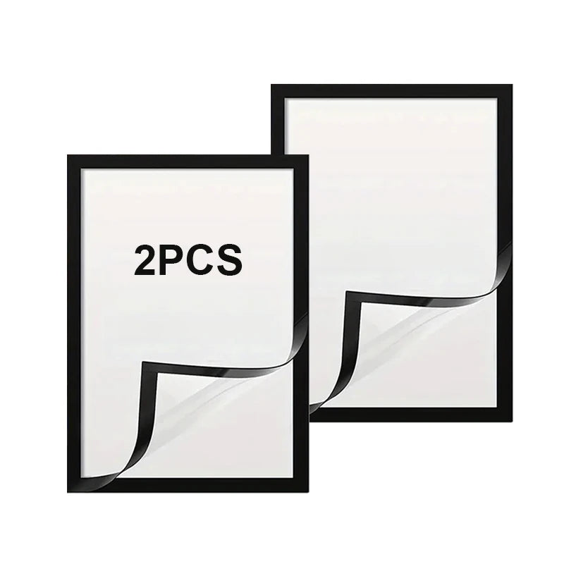 2/3/5/10pcs A4 8x12Inch Rubber Magnet poster frame Soft Self Diamond Painting Frames A4 Canvas Frames Advertising display frame