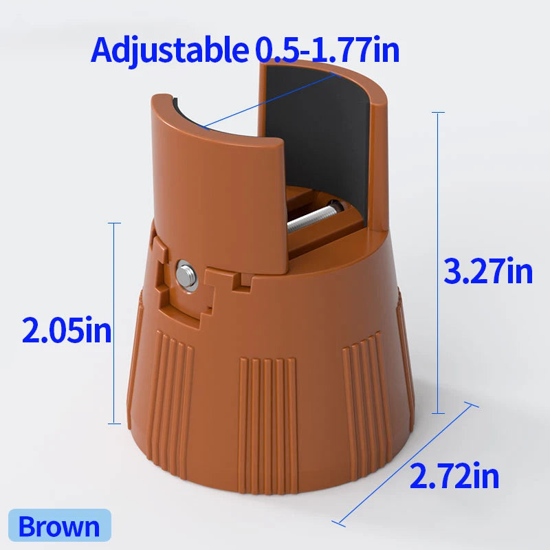 Adjustable Splint-Type Lift Pads: Moisture-Proof, Shockproof For Furniture Legs; Fits Table/Chair/Stool Legs For Heightening