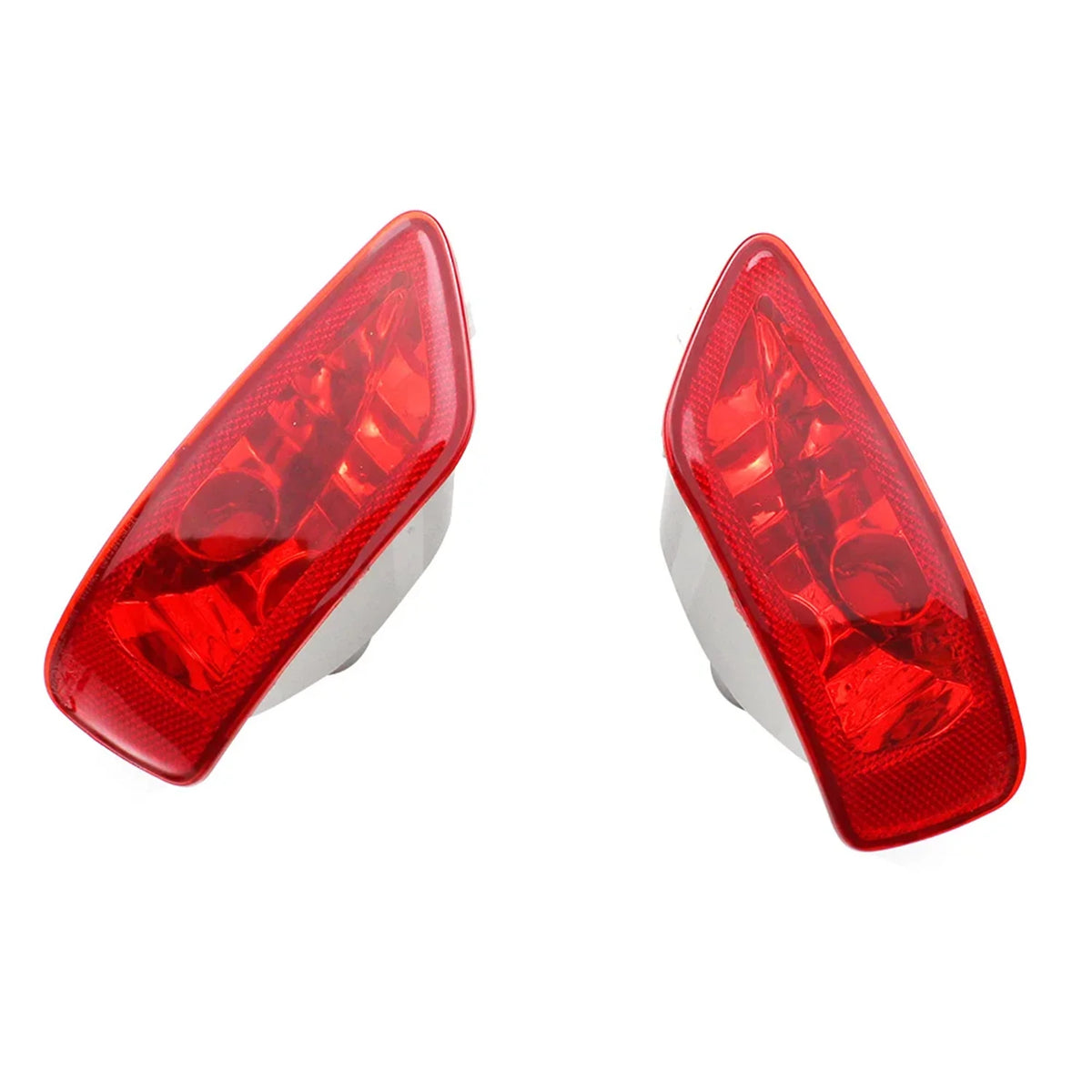 For Jeep Compass Grand Cherokee 2011-2016 2 PCS 57010716AC-R Rear Bumper Brake Light Tail Turn Signal Reflector Lamp No Bulb