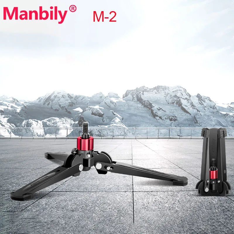 Manbily Lightweight Camera Tripod Monopod Selfie Stick Aluminum A-222 Pro For Canon Nikon DSLR Travel Max 170cm with M-2 Base