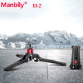 Manbily Lightweight Camera Tripod Monopod Selfie Stick Aluminum A-222 Pro For Canon Nikon DSLR Travel Max 170cm with M-2 Base