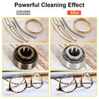 Ultrasonic Cleaner Ultrasound Jewelry Glasses Cleaning Machine 40kHZ High Frequency Ultrasonic Washing Bath for Glasses Jewelry