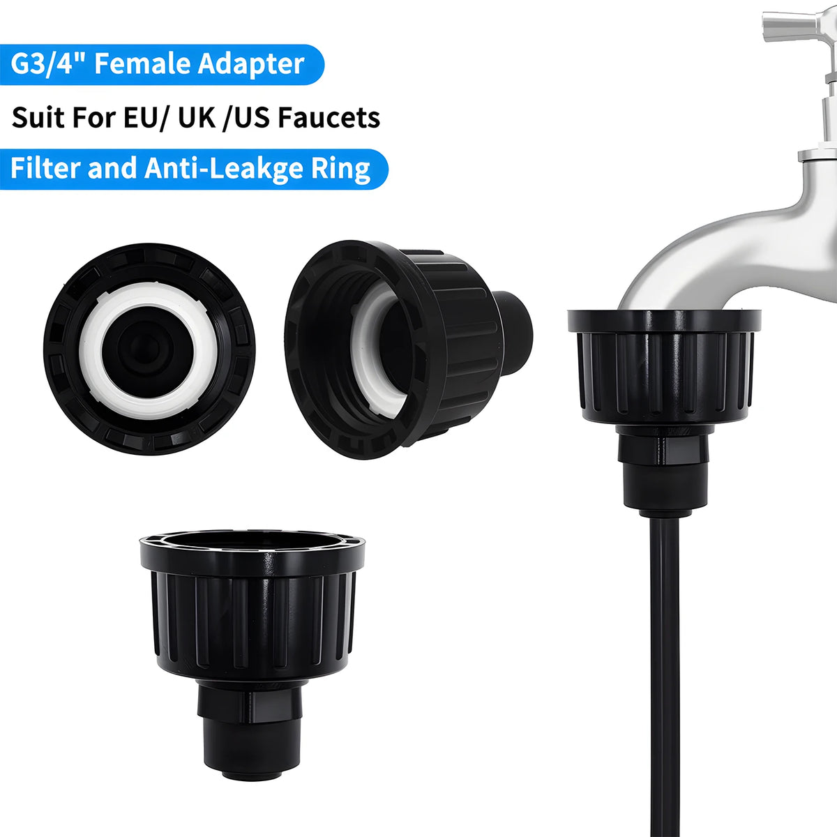 DIY Garden Misting Cooling System Spray Kit for Greenhouse Patio Irrigation, 5-30m