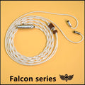 Falcon Series special price 8-core soft earphone upgrade cable PC copper silver plated 0.78mm IE900 N5005 IPX QDCSpecial sale