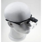 1.0/1.5/2.0/2.5/3.5X Magnifier Headband Magnifying Glasses Eye Repair Magnifier 2 LED Light Glasses Loupe Optical Lens
