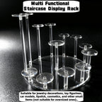 1 PC 13Heads  Acrylic Display Stand, Used For Placing Jewelry, Collectibles,  Multifunctional Display Stand For Accessories
