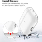 Clear Case For AirPods Pro 3 with Lanyard Keychain & Cleaning Kit Soft TPU Shockproof Protective Case Cover For AirPods Pro 3