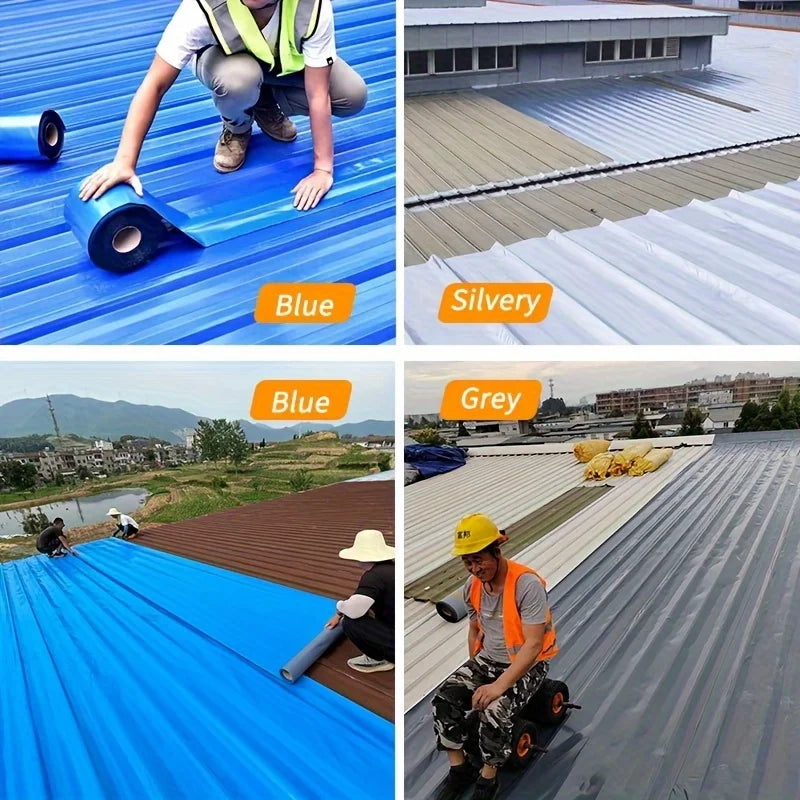 Roof waterproof tape/membrane, PE polyethylene anti-aging material, which can repair cracks and paste and lay in a large area