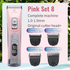 Fenice Electrical Pet Clipper Machine Dog Hair Clippers Grooming Animals Haircut Trimmer Shaver Set Pets Cordless Rechargeable