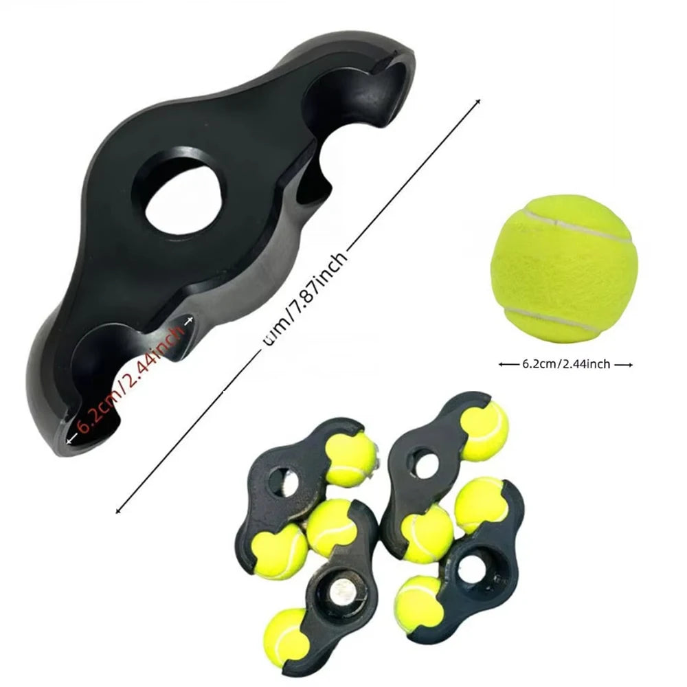 Indoor 4Pcs 8 Tennis Balls Cycling Bike Foot Pads for Wahoo Kickr Core Fitness Bike Shock Absorbing Floor Protector Rocker Balls