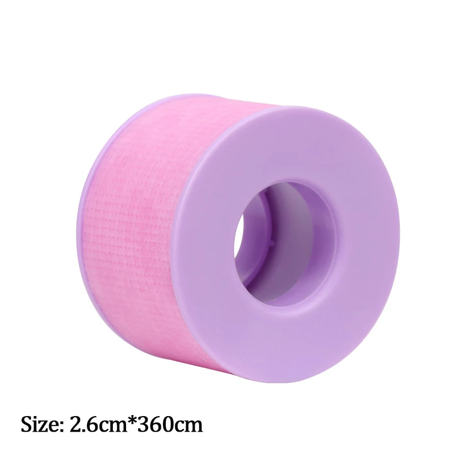 50Rolls/Lot Silicone Gel Tape For Eyelash Extension Sensitive Skin Multi Use Non-Woven Breathable Under Eye Pad Patches Supplier