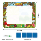 Magic Water Drawing Mat Extra Large Water Doodle Toy Set Painting Board Children Educational Toys Gift for Kids Multiple Size