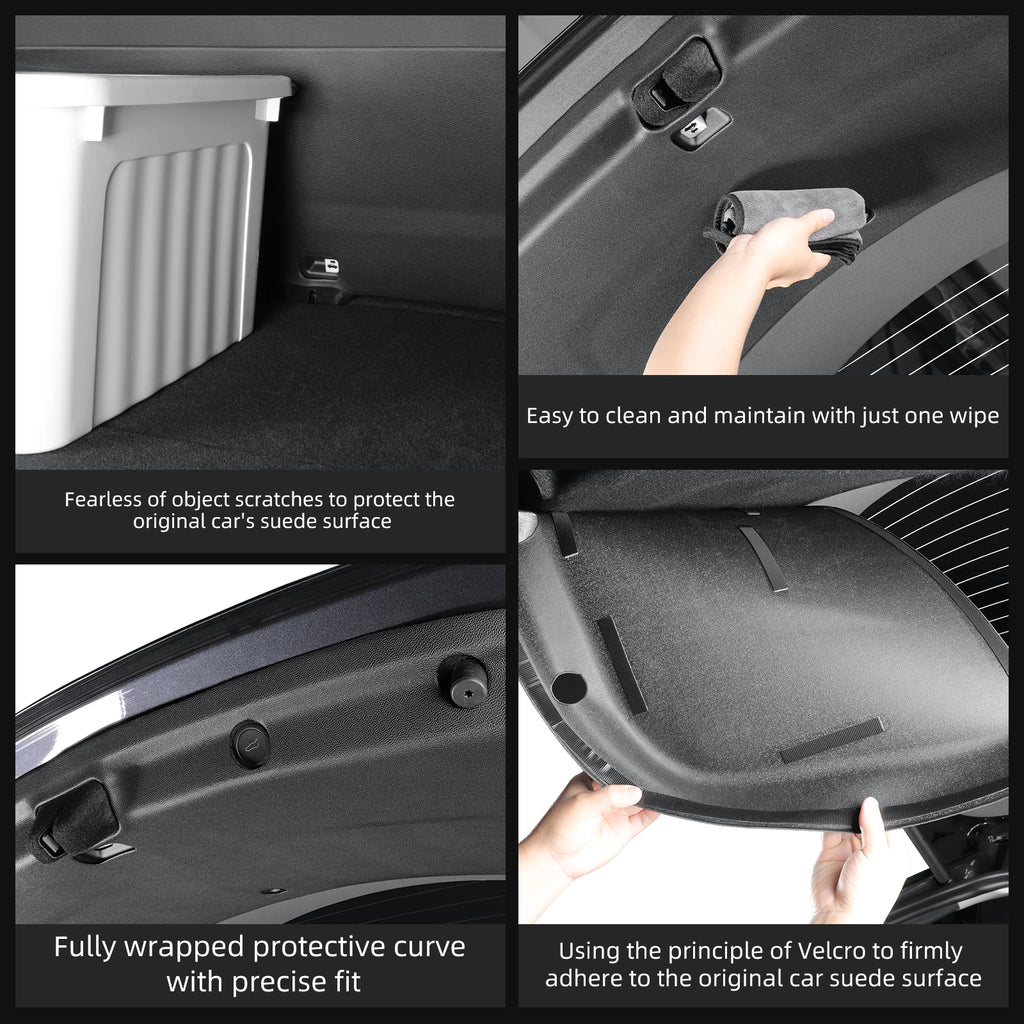 for Tesla Model Y Juniper/Launch 2025 2026 Car Trunk Tailgate Protection Pad Trunk TPE Anti-dirty Protective Pad Accessories