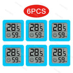 6-10pcs Digital Thermometer Hygrometer Indoor Mini Temperature LCD Electronic Monitor Hygrometer Outdoor Room Baby