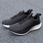 Baasploa Men Women Running Sneakers New Brand Carbon Plate Mesh Breathable Male Female Professional Training Unisex Sport Shoe