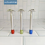 KAMPFE aluminum Double Edge Manual Shaver with Non-Slip Razor Grip Light Weight Safety Razor gifts for men.