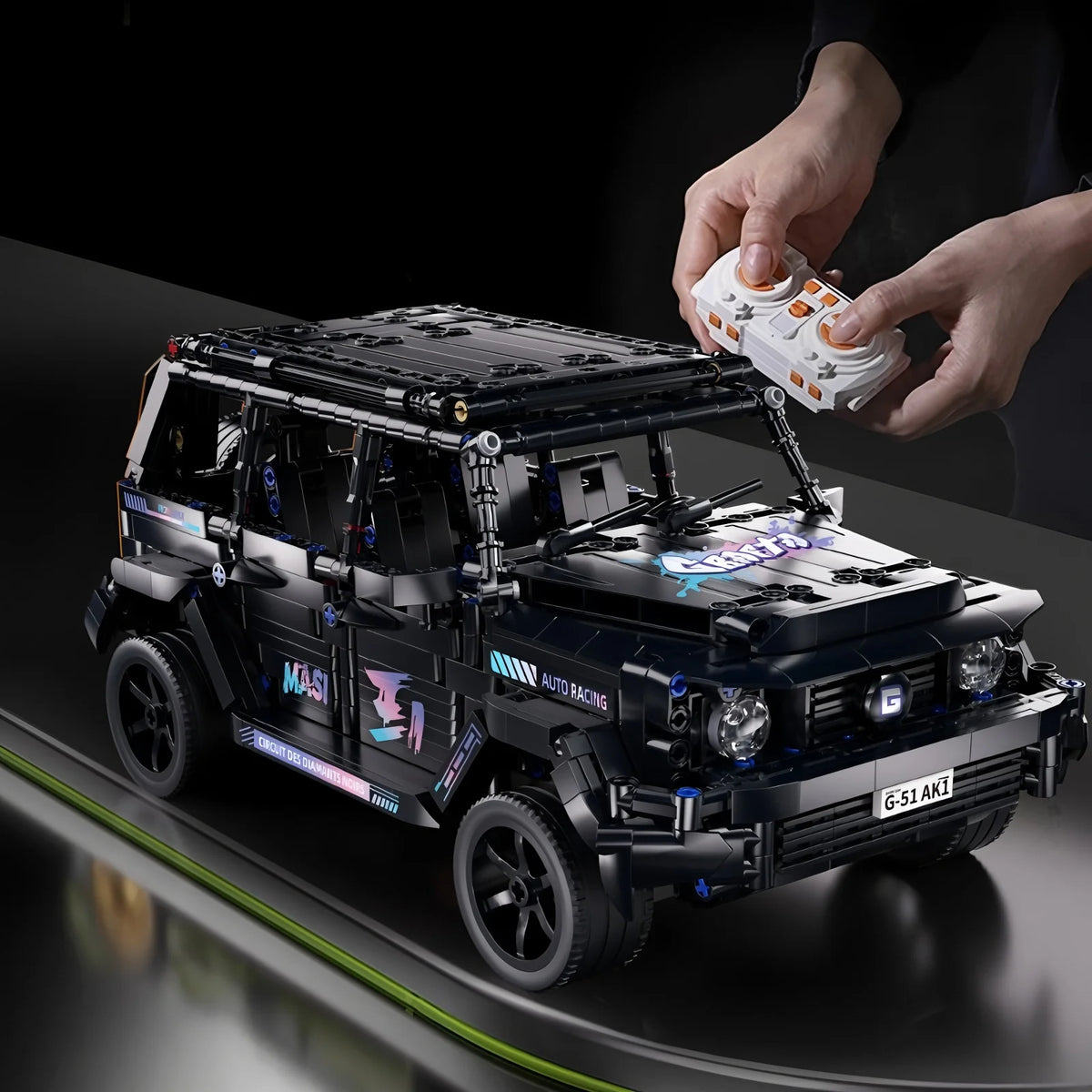 Building blocks Car model sports racing techniques, car bricks, toys, gifts for children and adults, 1:14